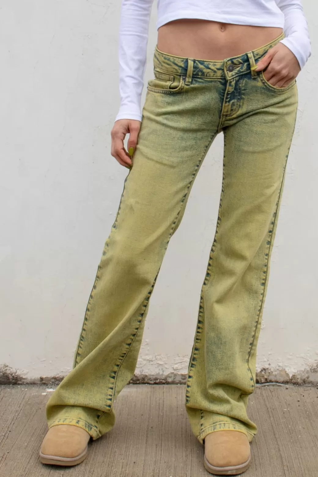 Subdued Jeans flare low waist< Denim