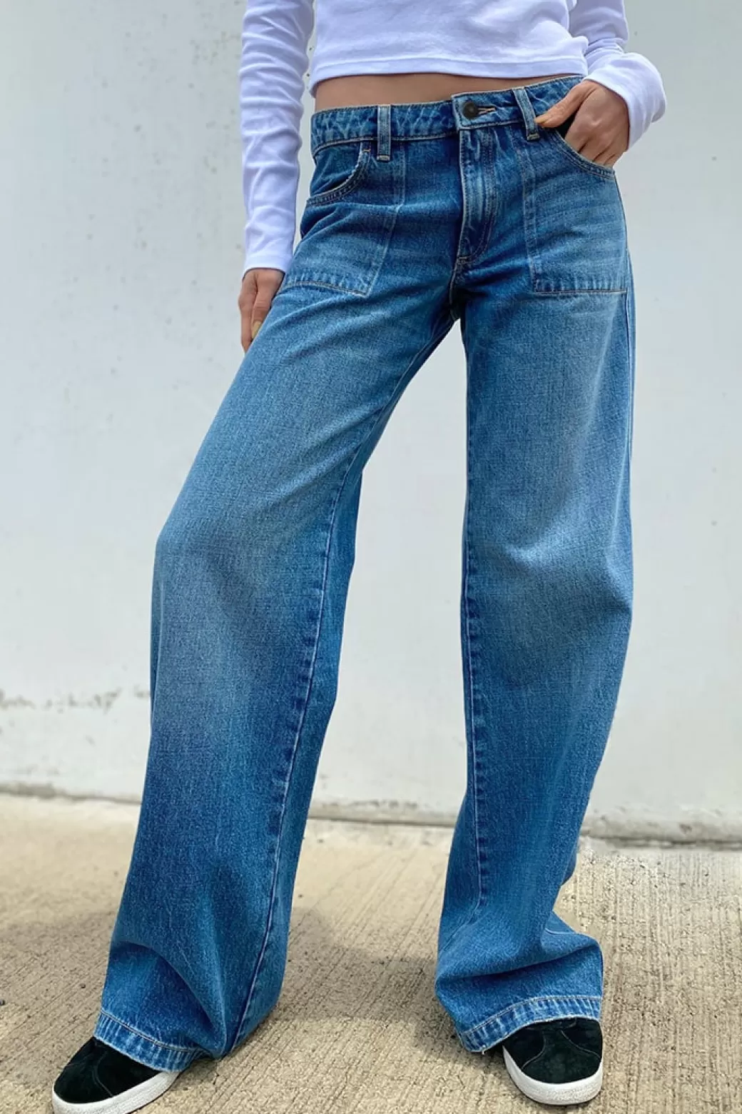 Subdued Jeans straight low waist< Denim