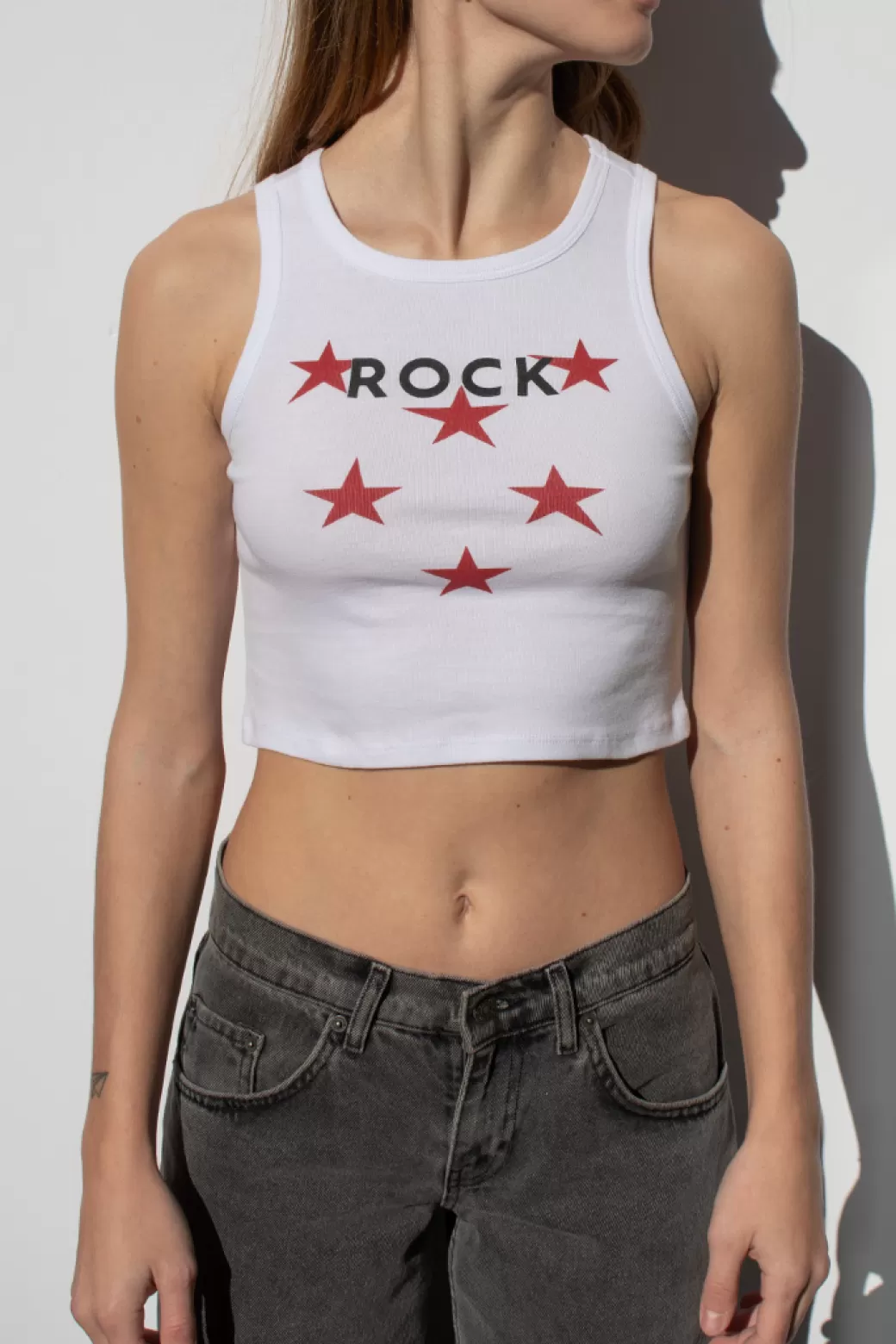 Subdued Tank top Rock y estrellas< Graphics