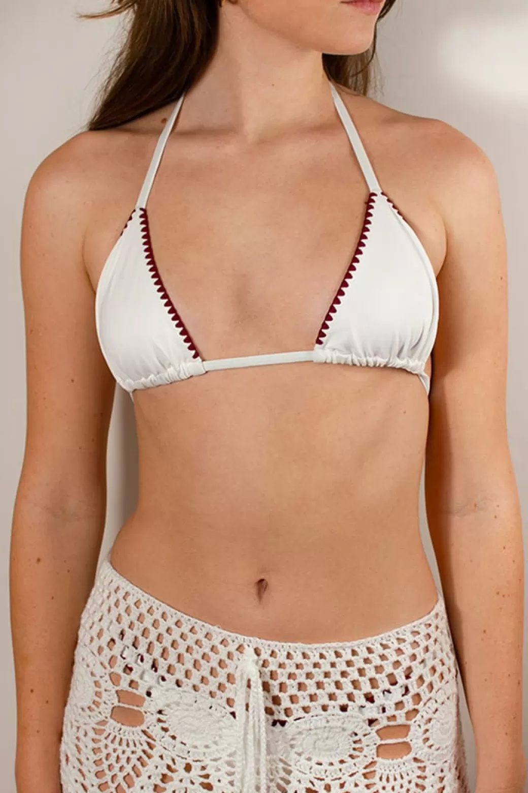 Subdued Top bikini triángulo< Bañadores