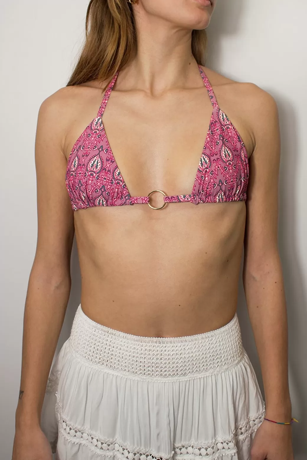 Subdued Top bikini triángulo anilla< Bañadores