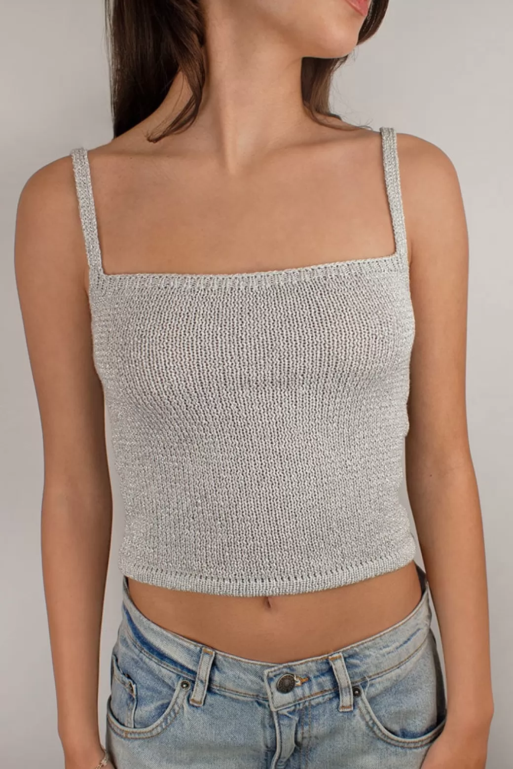 Subdued Top de lúrex< Top